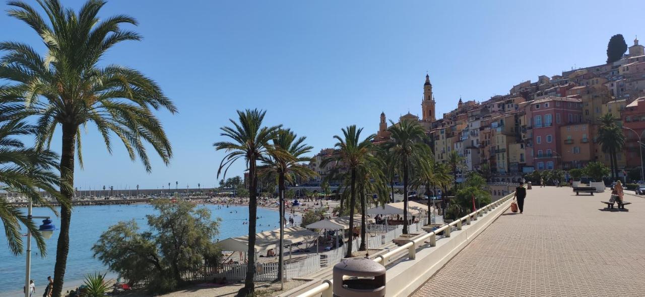 מנטון Superbe Appartement 2 Pieces A 2 Pas De La Plage,Dans La Vieille Ville מראה חיצוני תמונה